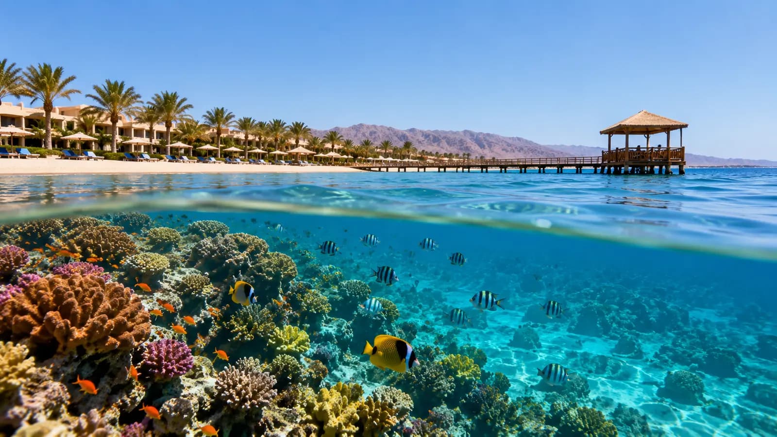 Strand, Meer und Resorturlaub in Makadi Bay