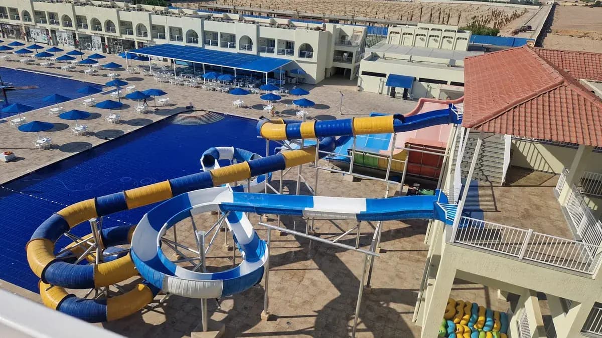 Aqua Park und Rutschen im Albatros Makadi Resort 1